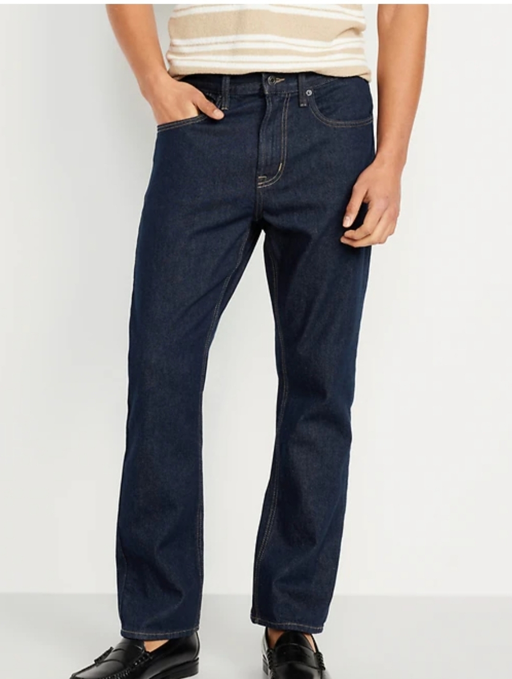 OldNavy Men's Dark Blue Denim Jeans Sz 36 X 30 NWOT